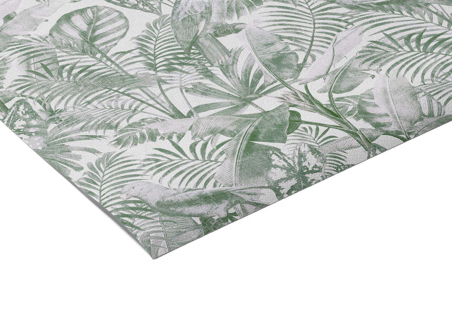 Papier Peint Tropical Noir Et Blanc